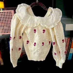 Janie and Jack Girls Holiday Sweater Size 3T